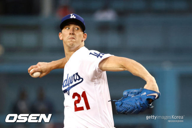 [사진] 워커 뷸러 2021.09.01 ⓒGettyimages(무단전재 및 재배포 금지)