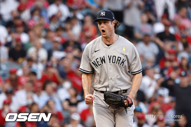 [사진] 게릿 콜 2021.09.02 ⓒGettyimages(무단전재 및 재배포 금지)