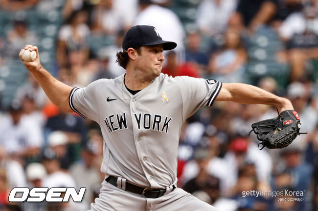 [사진] 게릿 콜 2021.09.02 ⓒGettyimages(무단전재 및 재배포 금지)