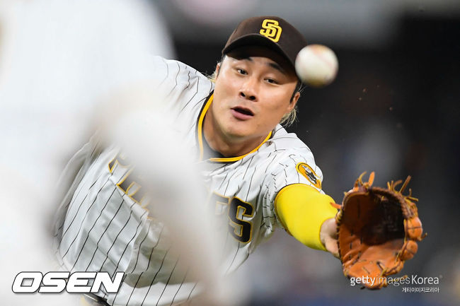 [사진] 김하성 ⓒGettyimages(무단전재 및 재배포 금지)