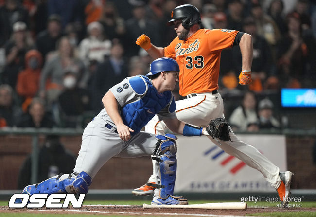 [사진] 샌프란시스코 자이언츠 다린 러프. ⓒGettyimages(무단전재 및 재배포 금지)