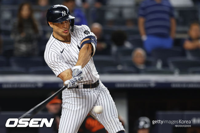 [사진] 뉴욕 양키스 지안카를로 스탠튼. ⓒGettyimages(무단전재 및 재배포 금지)