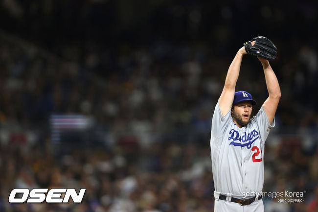 [사진] 클레이튼 커쇼 ⓒGettyimages(무단전재 및 재배포 금지)