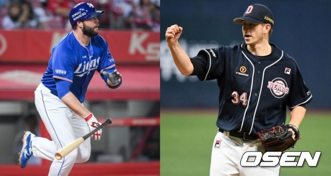 KBO 리그에서 뛰었던 타자 다린 러프와 투수 크리스 플렉센이 올해 메이저리그 무대에서 '커리어 하이' 시즌을 보내고 있다. / soul1014@osen.co.kr 