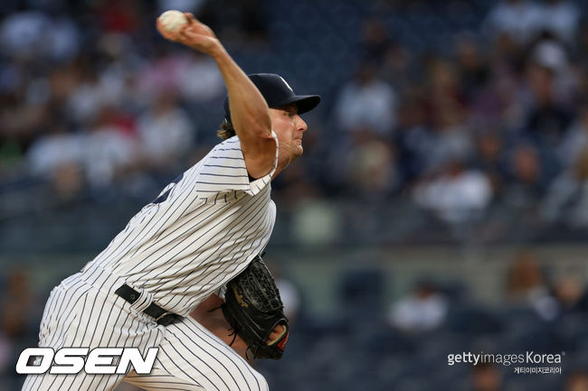 [사진] 게릿 콜 2021.09.08 ⓒGettyimages(무단전재 및 재배포 금지)