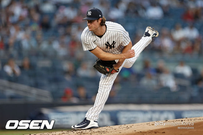[사진] 게릿 콜 2021.08.07 ⓒGettyimages(무단전재 및 재배포 금지)