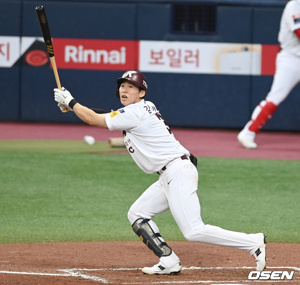 키움 김혜성이 안타를 때려내고 있다. 2021.09.03/ youngrae@osen.co.kr