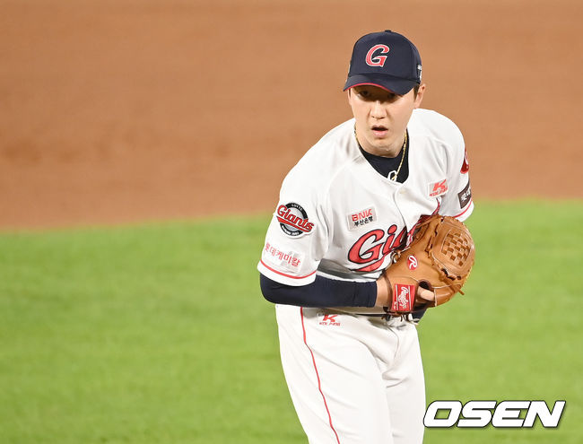 롯데 강윤구 2021.08.28/youngrae@osen.co.kr