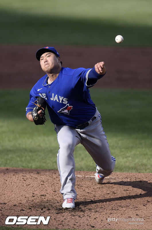 [사진] 토론토 블루제이스 류현진. ⓒGettyimages(무단전재 및 재배포 금지)
