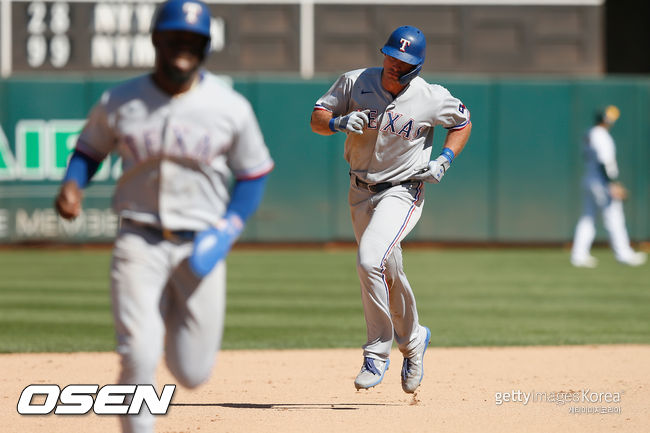 [사진] 텍사스 레인저스 DJ 피터스. ⓒGettyimages(무단전재 및 재배포 금지)