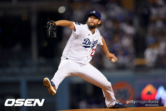 [사진] 클레이튼 커쇼 2021.09.14 ⓒGettyimages(무단전재 및 재배포 금지)