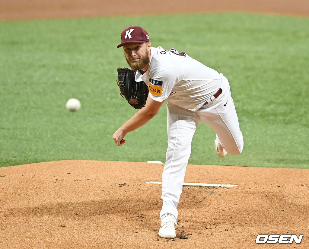 키움 요키시가 역투하고 있다. 2021.09.03/ youngrae@osen.co.kr