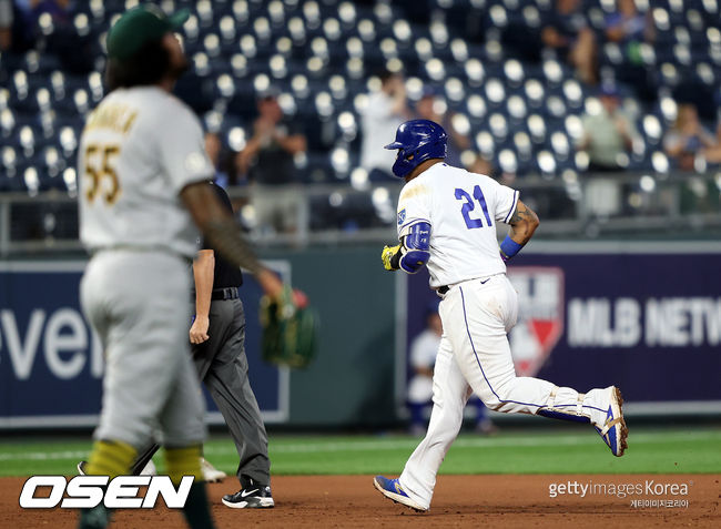 [사진] 캔자스시티 로열스 살바도르 페레즈. ⓒGettyimages(무단전재 및 재배포 금지)