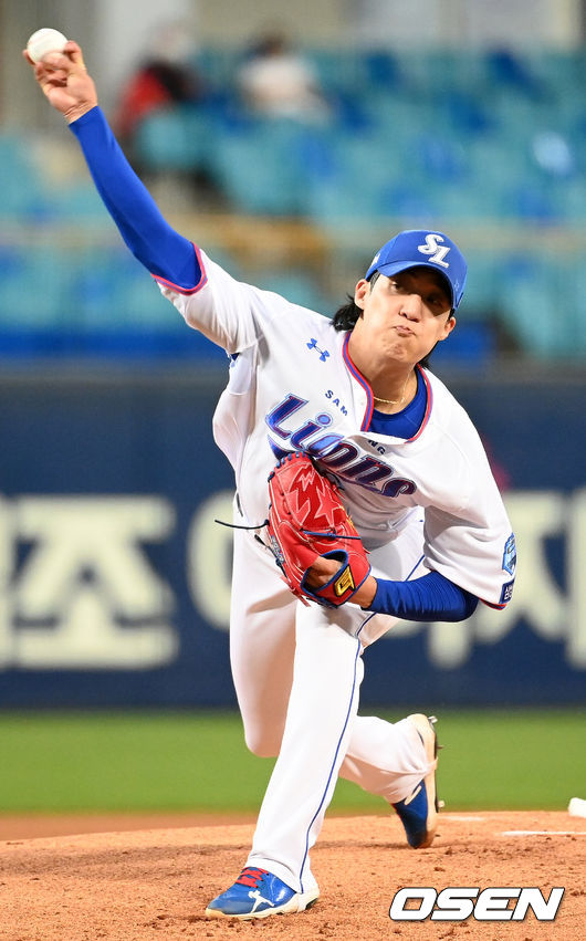 삼성 선발 원태인. 2021.09.14 / rumi@osen.co.kr