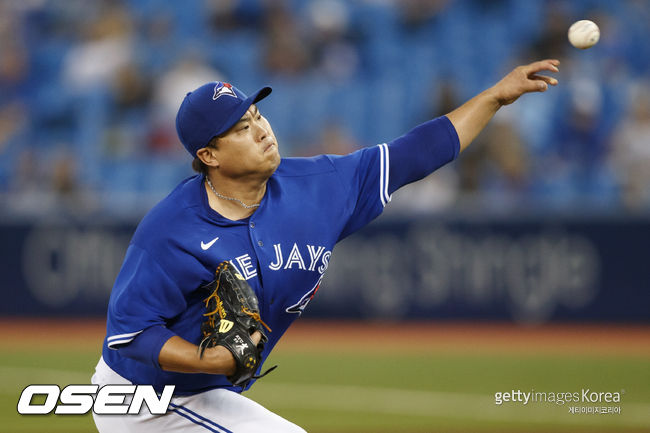 [사진] 토론토 블루제이스 류현진. ⓒGettyimages(무단전재 및 재배포 금지)