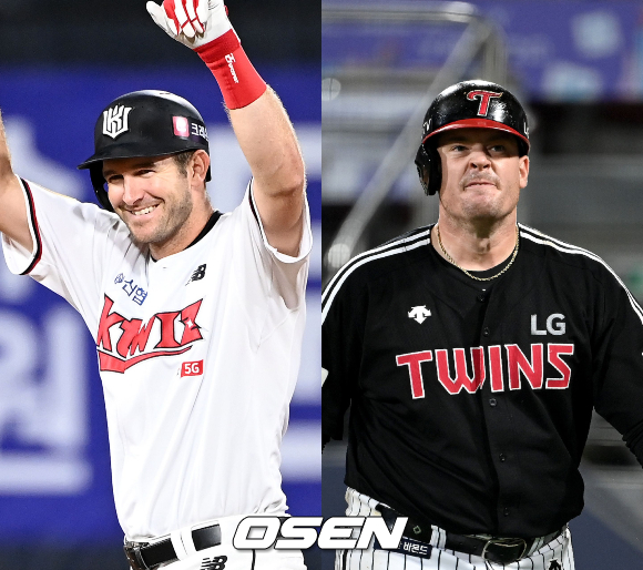 [사진] 제라드 호잉, 저스틴 보어 /OSEN DB