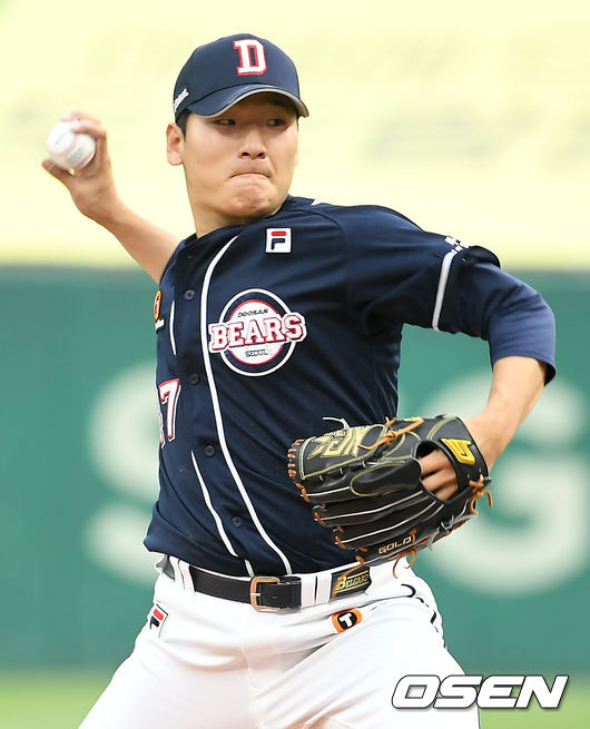 두산 곽빈 / OSEN DB
