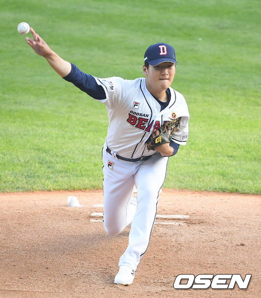 두산 곽빈 / OSEN DB