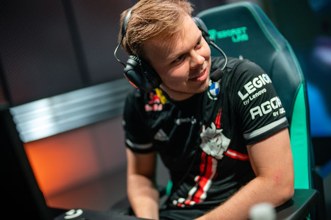 G2 탑 라이너 '원더' 마틴 한센. /라이엇 게임즈 플리커.