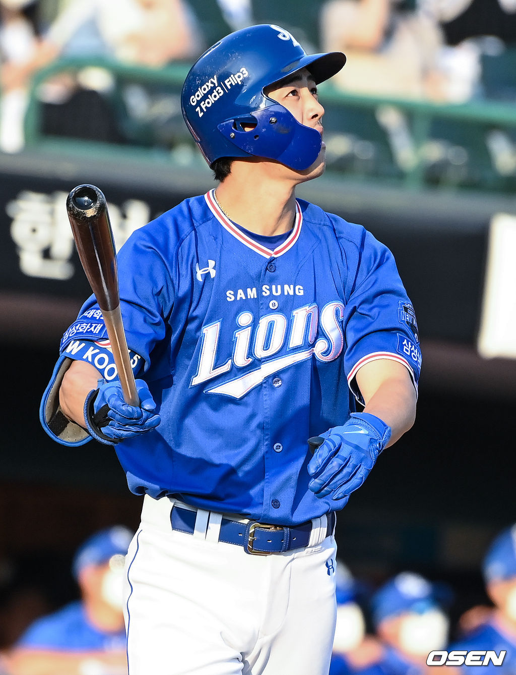 7회초 삼성 선두타자 구자욱이 솔로홈런을 날리고 있다. 구자욱은 이 홈런으로 KBO 통산 53번째 20홈런-20도루 기록을 달성했다.  2021.09.22 / soul1014@osen.co.kr