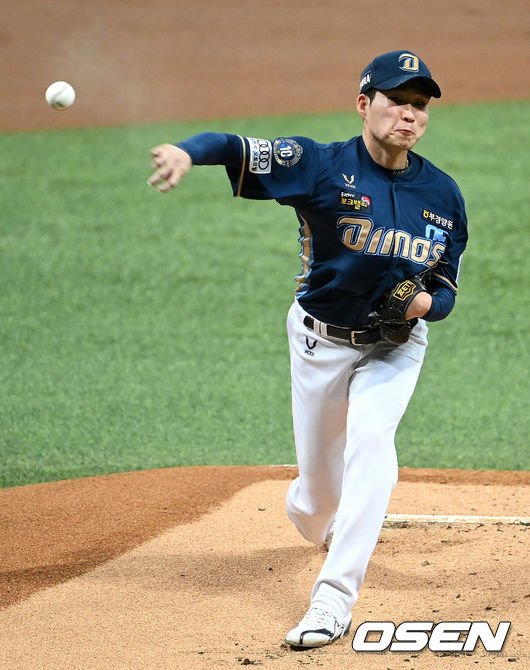 1회말 NC 선발 이재학이 힘차게 공을 뿌리고 있다. 2021.09.23 / dreamer@osen.co.kr