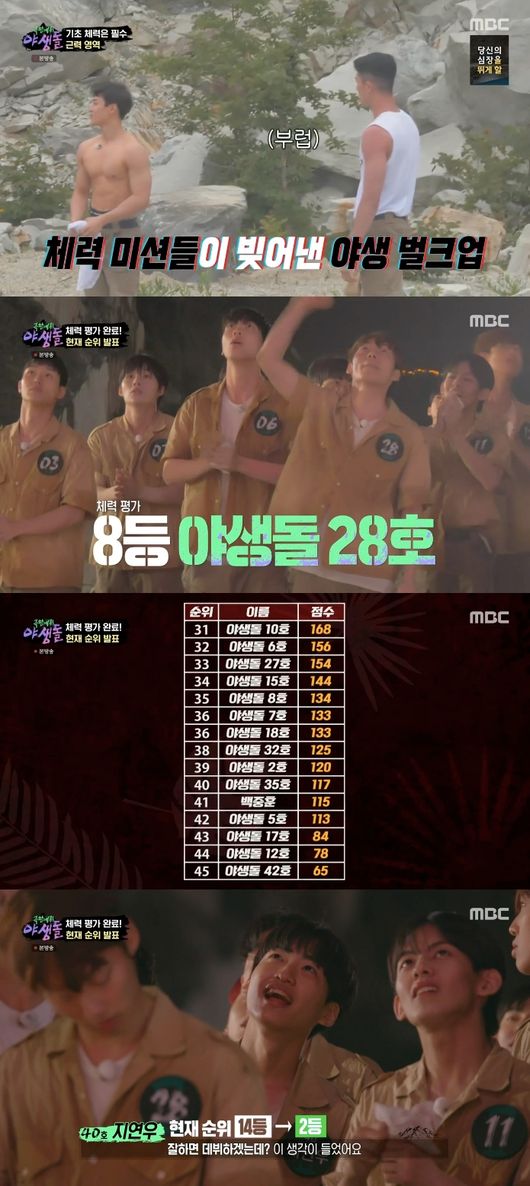 '야생돌' 방송화면