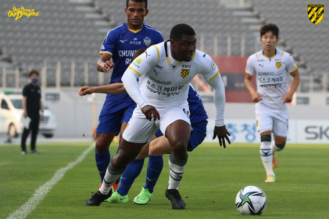 [사진]사무엘 /전남 드래곤즈 제공