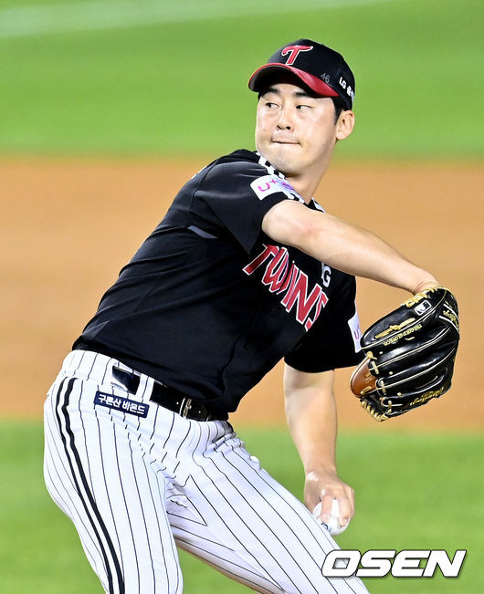 LG 트윈스 투수 진해수. / OSEN DB