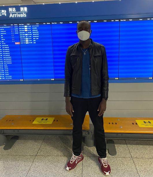 한국전력 새 외국인선수 다우디 오켈로 / 한국전력 제공