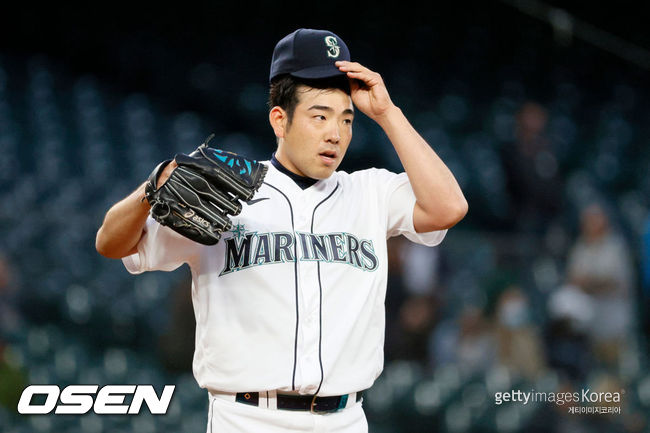 [사진] 기쿠치 유세이 2021.09.01 ⓒGettyimages(무단전재 및 재배포 금지)