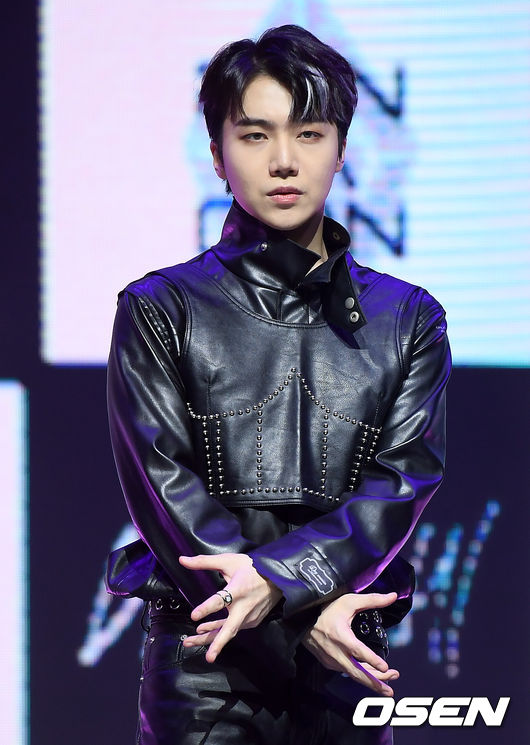그룹 펜타곤(PENTAGON) 진호가 포즈를 취하고 있다. /cej@osen.co.kr