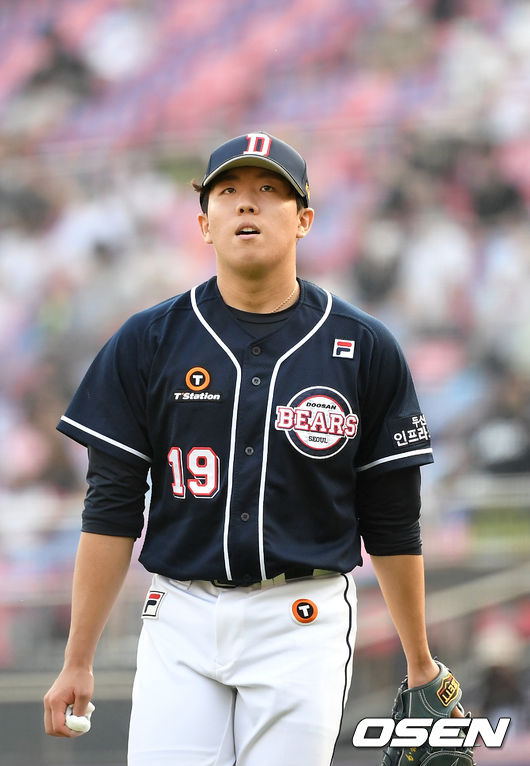 두산 베어스 투수 김민규 / OSEN DB