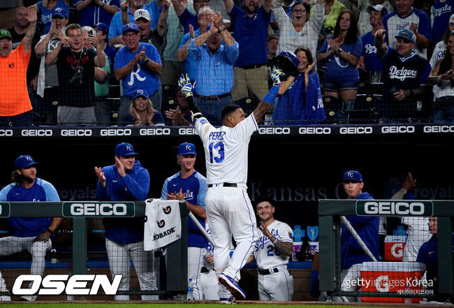 [사진] 살바도르 페레즈 ⓒGettyimages(무단전재 및 재배포 금지)