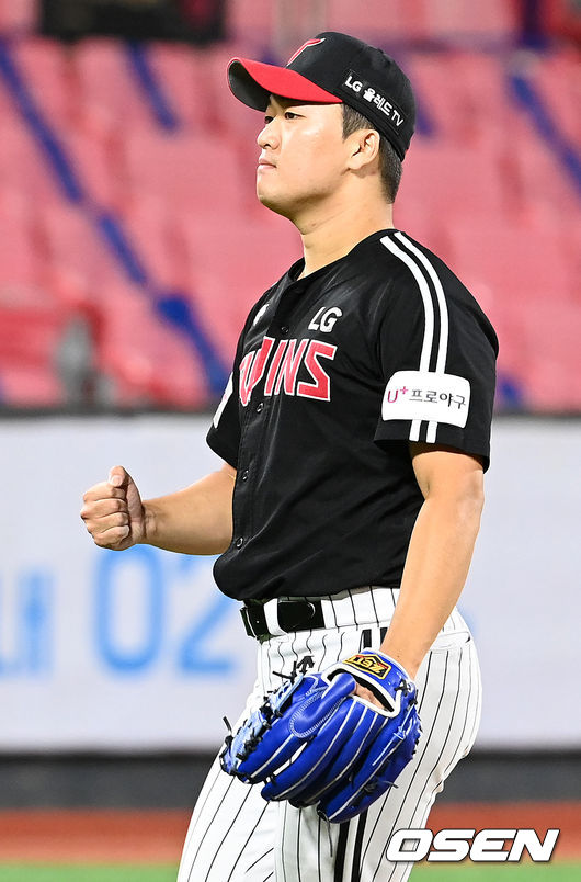 LG 마무리투수 고우석 / OSEN DB