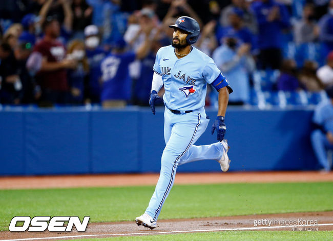 [사진] 토론토 블루제이스 마커스 세미엔. ⓒGettyimages(무단전재 및 재배포 금지)