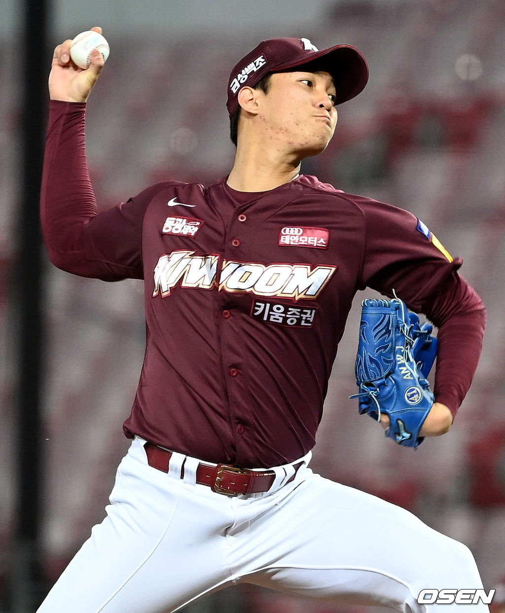 키움 히어로즈 안우진. /OSEN DB