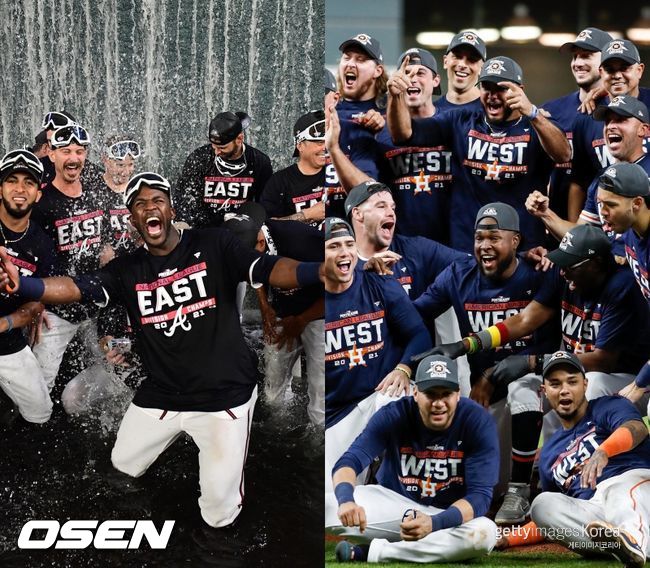 [사진] 애틀랜타 브레이브스(왼쪽), 휴스턴 애스트로스. ⓒGettyimages(무단전재 및 재배포 금지)