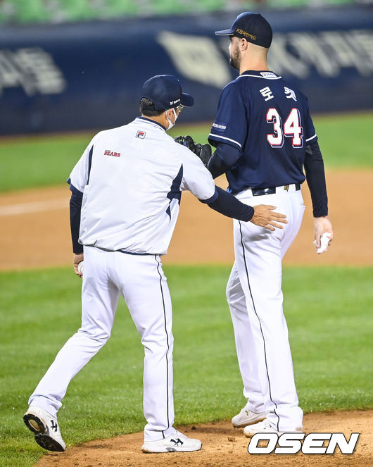 두산 베어스 투수 로켓./OSEN DB