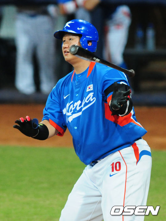 2008년 베이징 올림픽 국가대표 시절 이대호 /OSEN DB