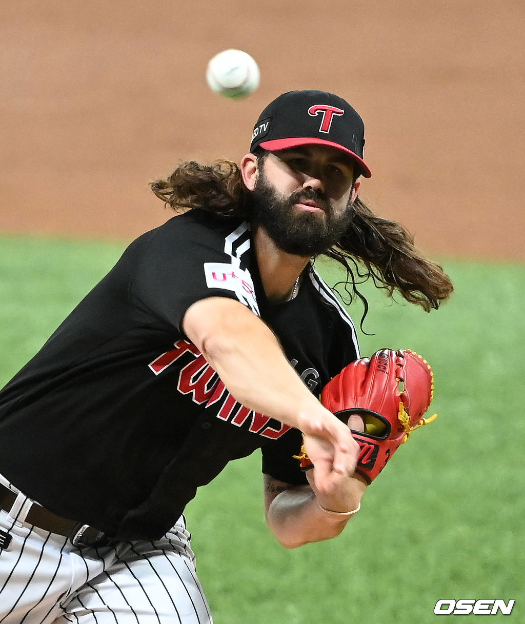 LG 트윈스 케이시 켈리. /OSEN DB