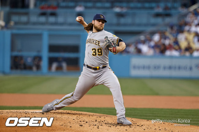 [사진] 밀워키 브루어스 코빈 번스 ⓒGettyimages(무단전재 및 재배포 금지)