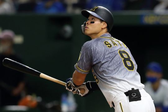 [사진] 사토 데루아키 /한신 타이거즈 홈페이지