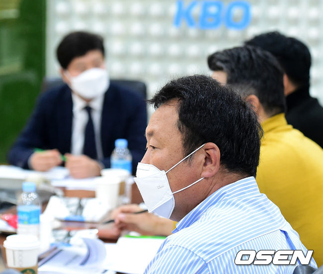 KBO 실행위원회에 참석한 LG 트윈스 차명석 단장./OSEN DB