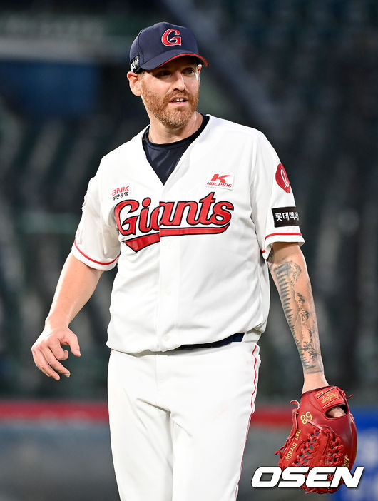 롯데 자이언츠 투수 댄 스트레일리 / OSEN DB