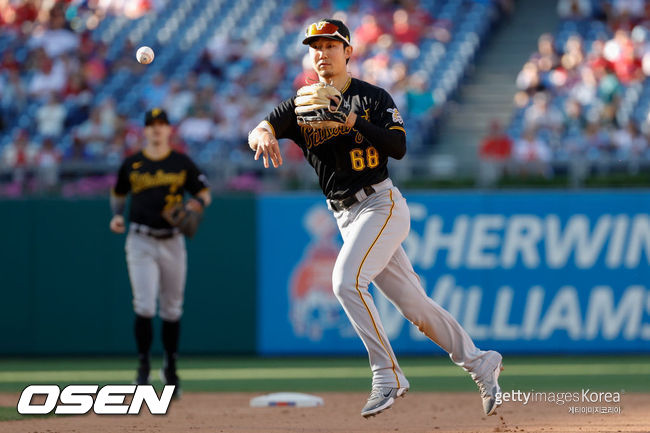 [사진] 피츠버그 박효준이 2021년 빅리그 데뷔 시즌을 마쳤다. ⓒGettyimages(무단전재 및 재배포 금지)