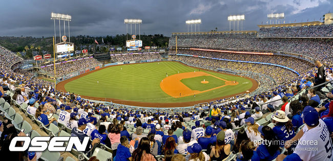[사진] 다저 스타디움. ⓒGettyimages(무단전재 및 재배포 금지)
