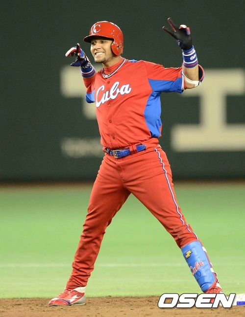 쿠바 대표팀 시절 율리에스키 구리엘 /OSEN DB