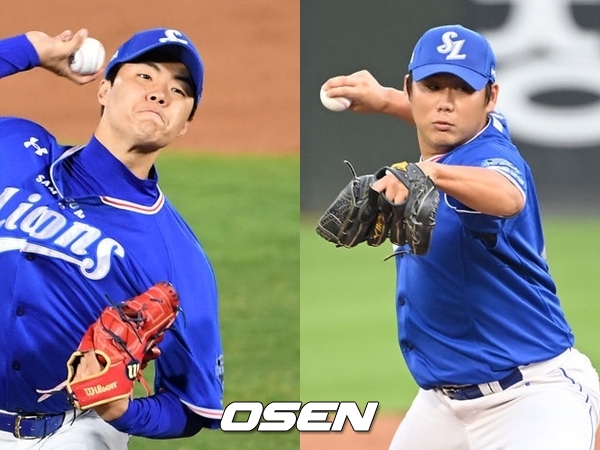 삼성 라이온즈 투수 김윤수 문용익 / OSEN DB