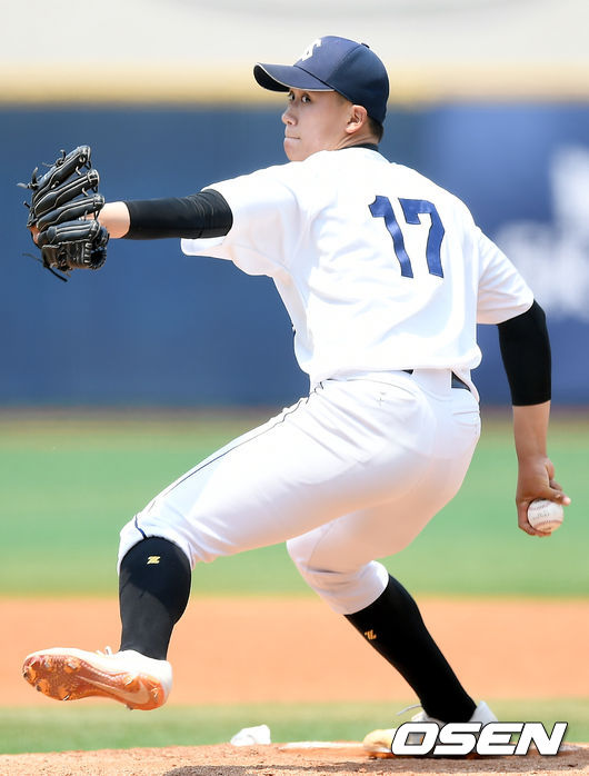 KT 신인 투수 이상우(유신고). / OSEN DB