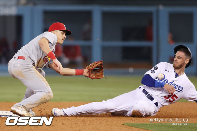 [사진] LA 다저스 코디 벨린저. ⓒGettyimages(무단전재 및 재배포 금지)
